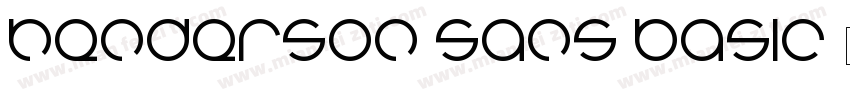 Henderson Sans Basic字体转换